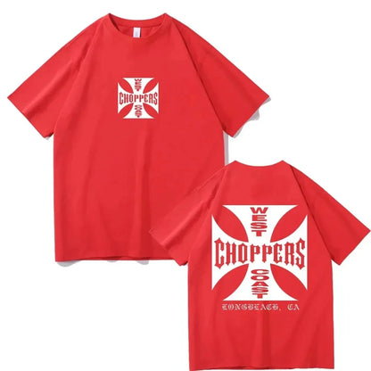West Coast Choppers Print T-Shirt Street Fit