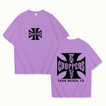 West Coast Choppers Print T-Shirt Street Fit