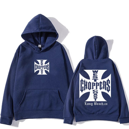 Paul Walker West Coast Choppers Hoodie Men Women's oversized Fashion Top hip hop Clothes Fleece Long Sleeve vintage Sweatshirt