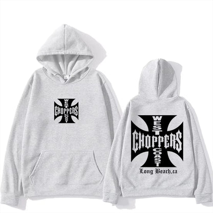 Paul Walker West Coast Choppers Hoodie Men Women's oversized Fashion Top hip hop Clothes Fleece Long Sleeve vintage Sweatshirt