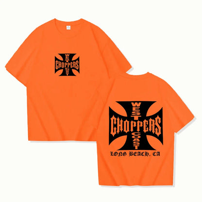 West Coast Choppers Print T-Shirt Street Fit