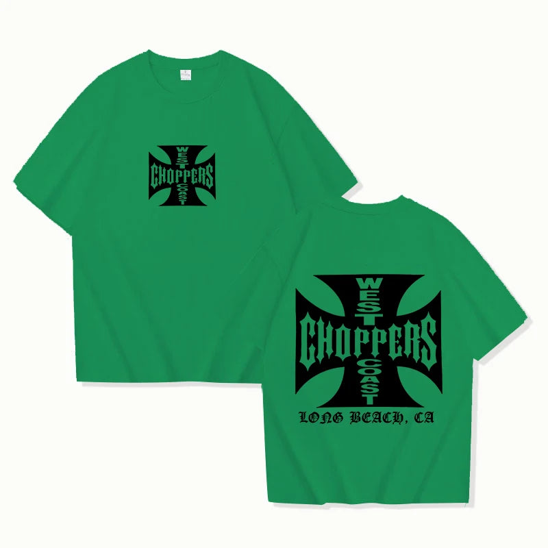 West Coast Choppers Print T-Shirt Street Fit