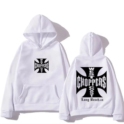 Paul Walker West Coast Choppers Hoodie Men Women's oversized Fashion Top hip hop Clothes Fleece Long Sleeve vintage Sweatshirt