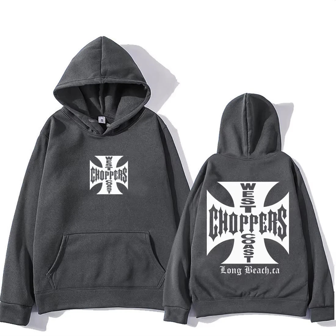 Paul Walker West Coast Choppers Hoodie Men Women's oversized Fashion Top hip hop Clothes Fleece Long Sleeve vintage Sweatshirt